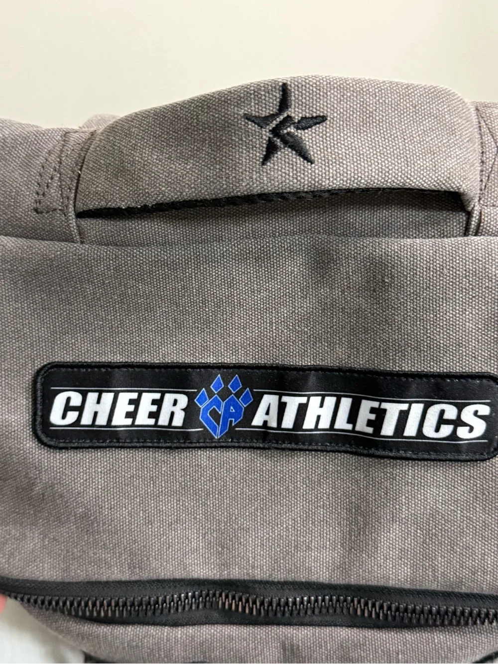 Cheers and athletic gray neutral